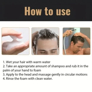 Dense Hair Shampoo Volumizing And Volumizing Hair Soft Strong Repair Hair Shampoo