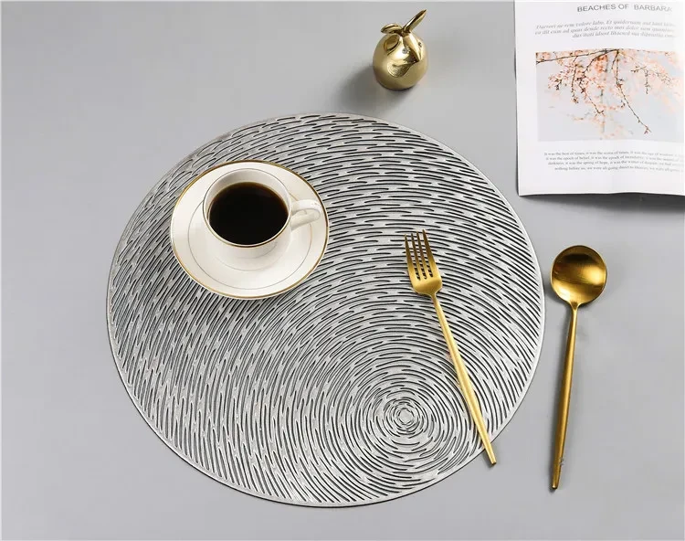 Insulation hollow PVC Western food mat