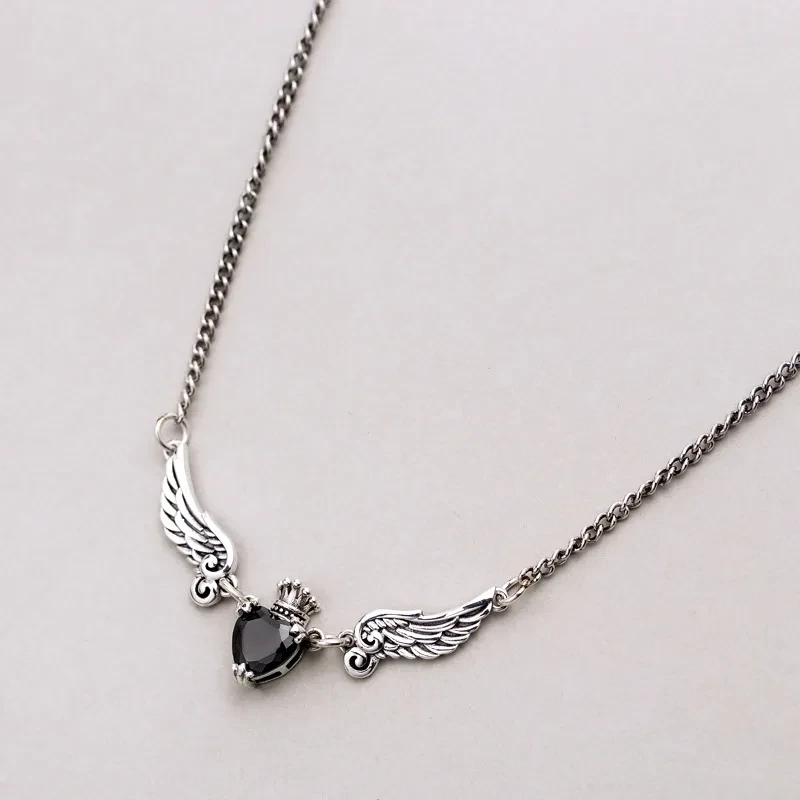 Angel wings necklace pendant