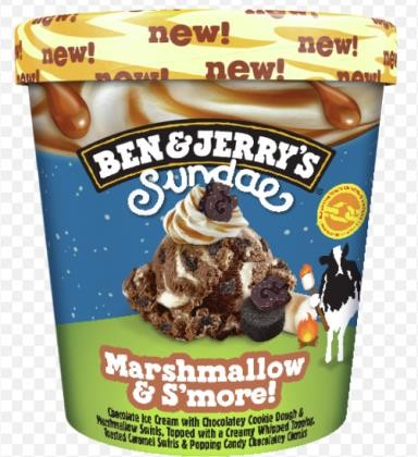 Ice Cream Marshmallow & Smores Sundae