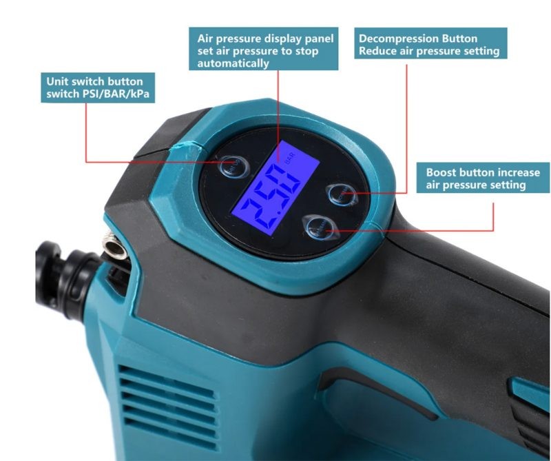 Cordless Tyre Inflator