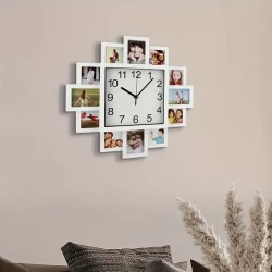 Glowtick Creative Photo Framed Wall Clock