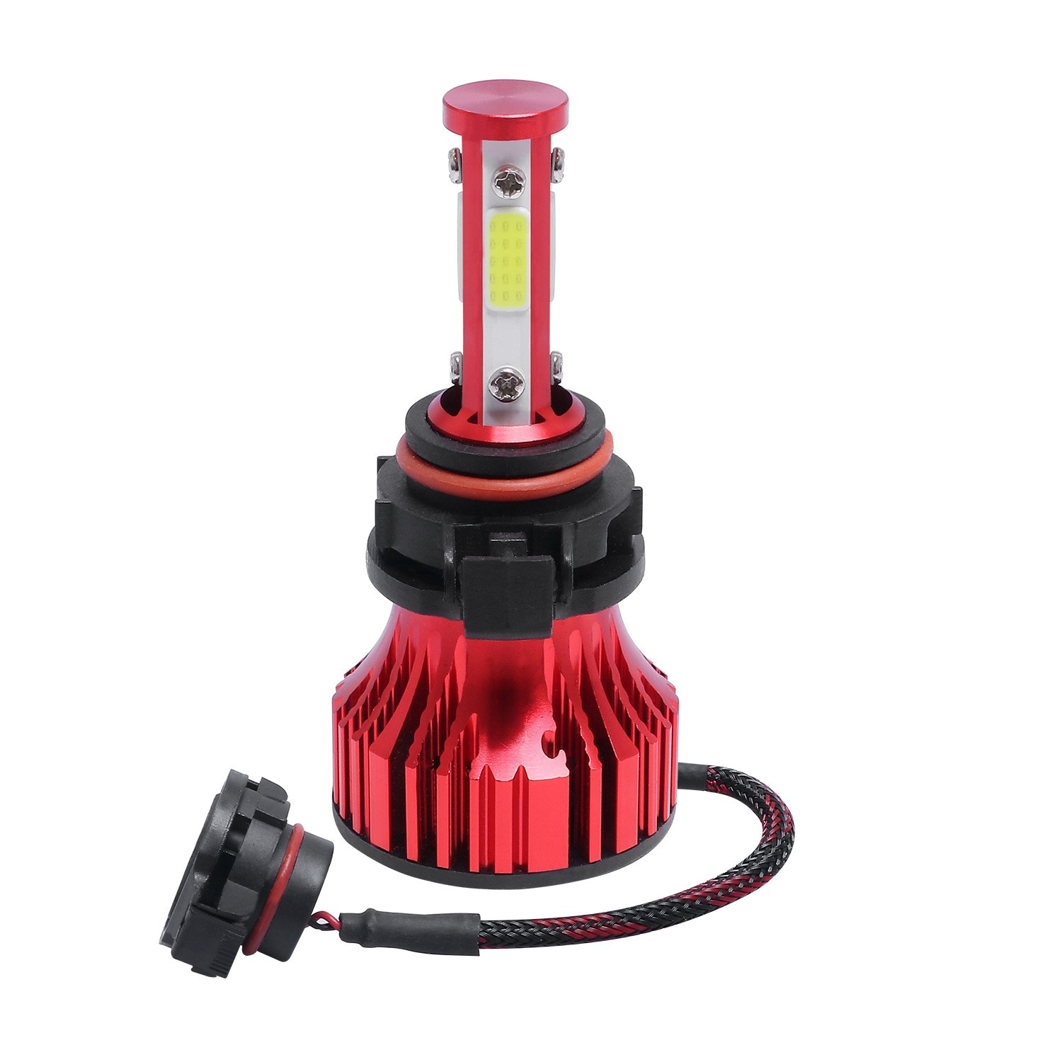 X15 Car Led Headlight 9005 All Sides Luminous Far And Near Headlight H3H1H4H7 Highlight