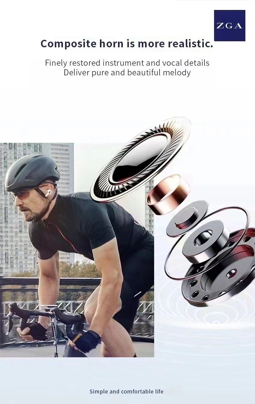 ZGA EarPods 3, Wireless Earbuds. High Quality