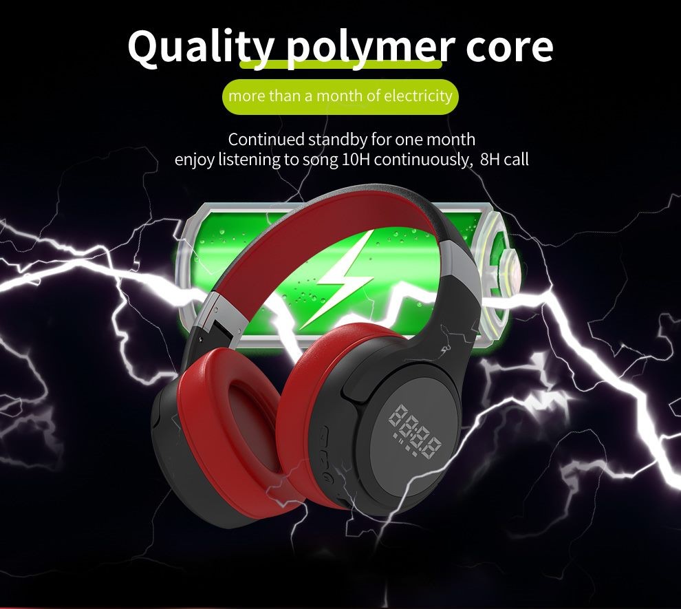 ZEALOT B28 Wireless HeadPhone, Noise cancellation, Quality Sound.
