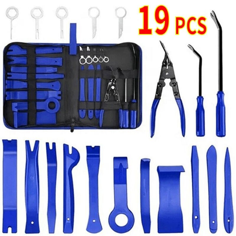 Car Dash Panel Door Trim Removal Pry Bar Tool Kit