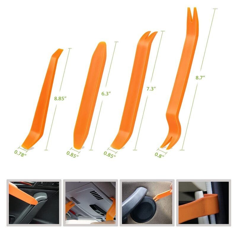 Car Push Retainer Clips Plastic Bumper Rivets Fasteners Kit