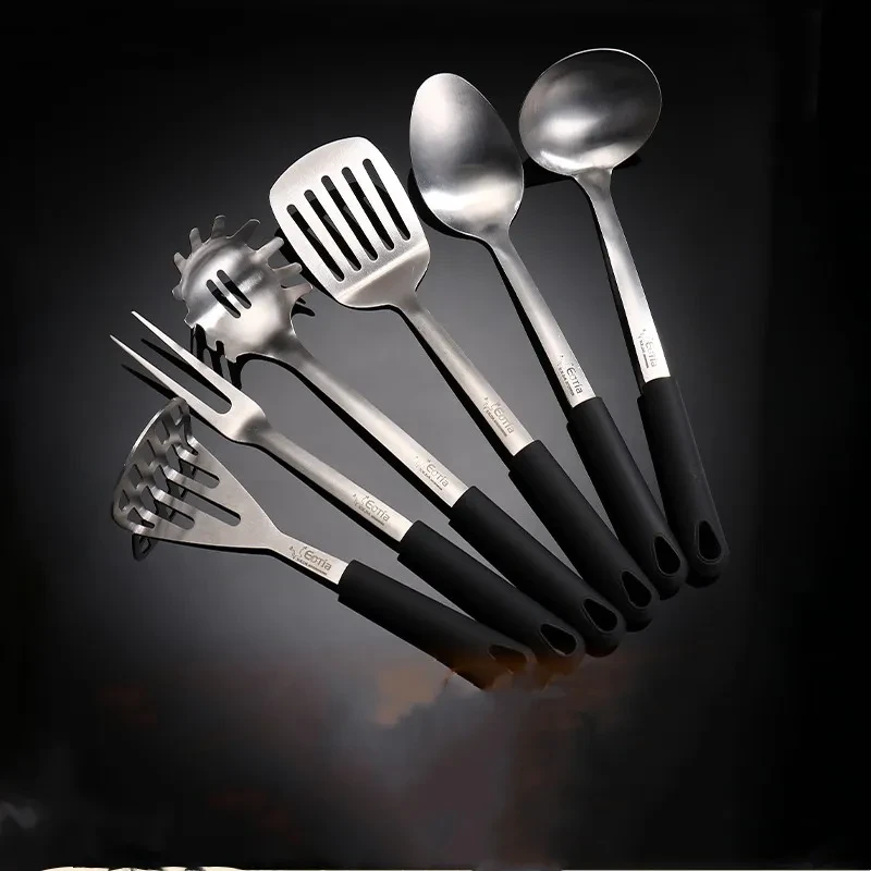 Anti-hot Handle Stainless Steel Kitchenware Kitchen Household Meat Fork