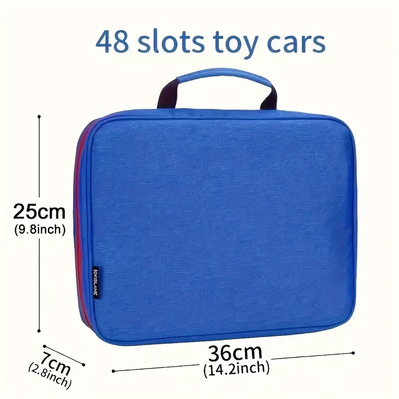 Carrying Case for Toy Cars Durable Storage Bag for Kids' Toy Cars (Bag Only)