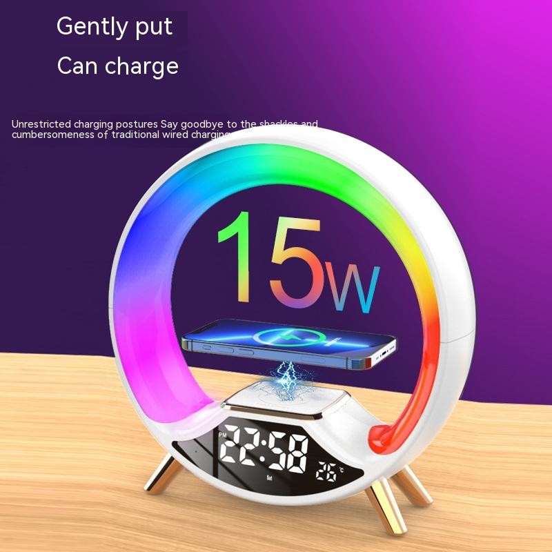 O Wireless Charging Multifunctional Bluetooth Speaker Night light