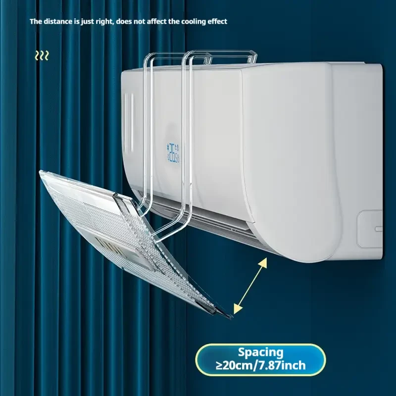 Wall-Mounted Air Conditioner Wind Deflector