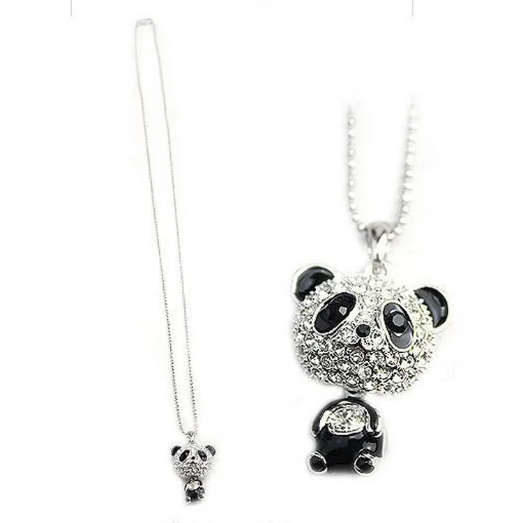 Giant panda Pendant Necklace