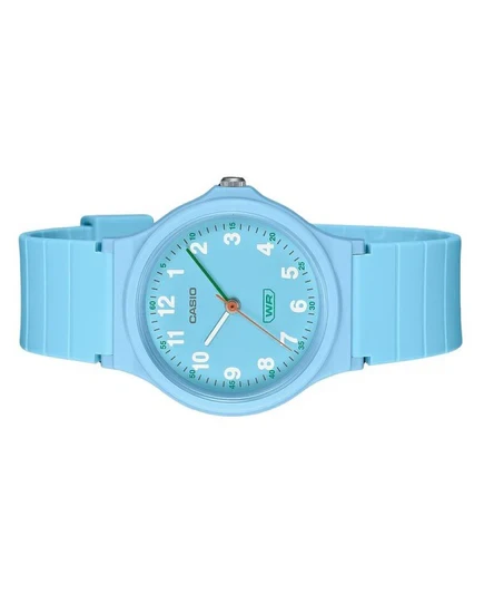Casio Pop Analog Blue Bio Based Resin Strap Blue Dial Quartz LQ-24B-2B Women's Watch