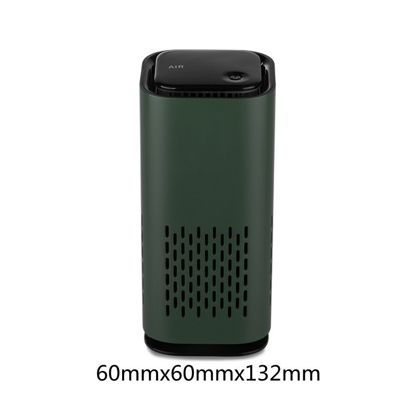 New Arrival Mini Portable Car Air Purifiers With Usb Cable Charging Home Office HEPA Filter Car Air Purifier