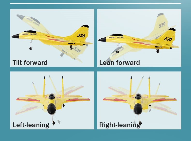 Drone, EPP Remote Control Aircraft, MIG 530 Model Design, Big Size