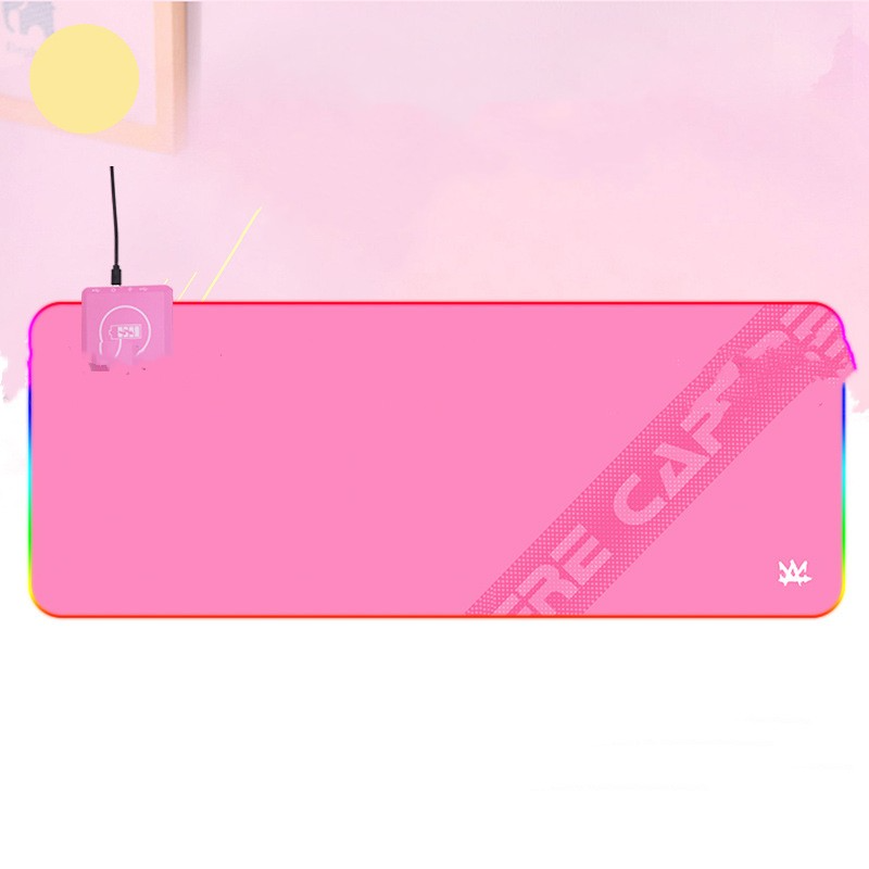 Wireless Fast Charging Luminous Mouse Pad