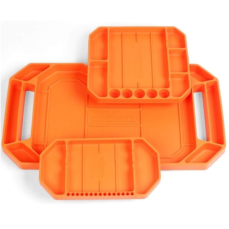 HORUSDY Tool Trays Socket Organiser Parts Holder Mats