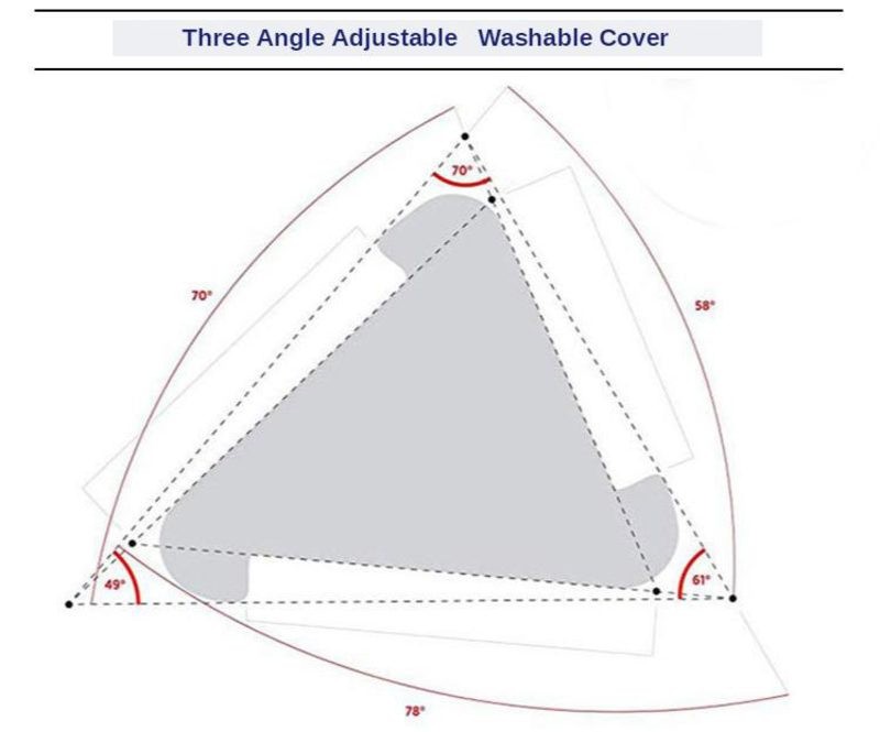 iPad Pillow Stand Red