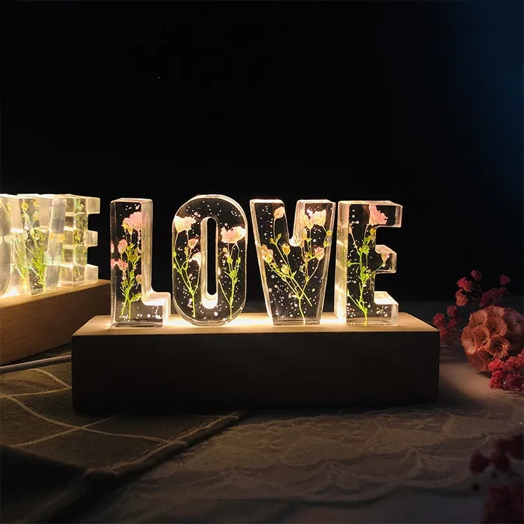Eternal Flower USB Power LED Night Light
