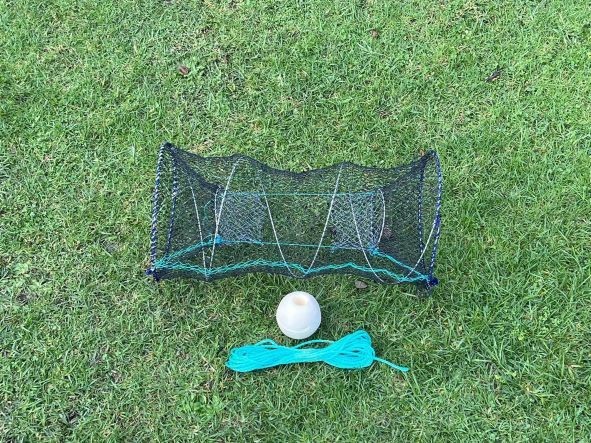 Collapsible Crab net/Crab pot+ float ball +10m rope
