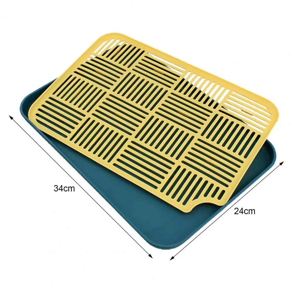Kitchen Double-layer Portable Removable Fruit Tray