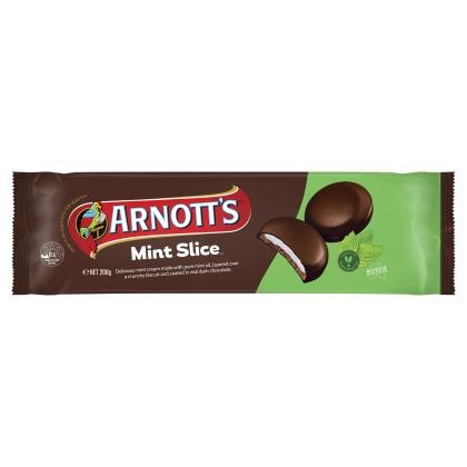 Biscuit Mint Slice Chocolate