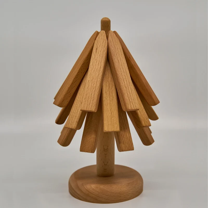 The Pot Tree® | Wooden Pot Coaster