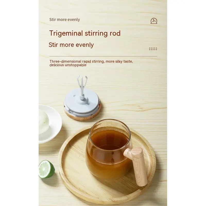 400ML Self Stirring Coffee Mug Electric Mixing Glass Coffee CupHigh Speed Fast Automatic Coffee Cup