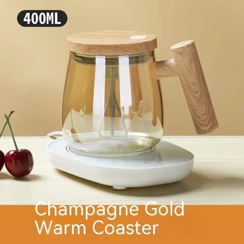 400ML Self Stirring Coffee Mug Electric Mixing Glass Coffee CupHigh Speed Fast Automatic Coffee Cup