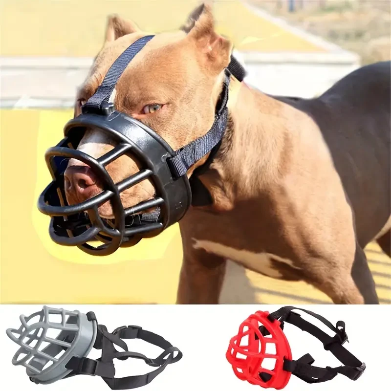 Dog Muzzle Basket Soft Cage Muzzles