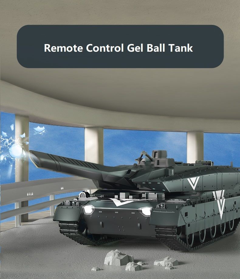 RC Tank, Remote Control Tank. 11CH. Desert Yellow