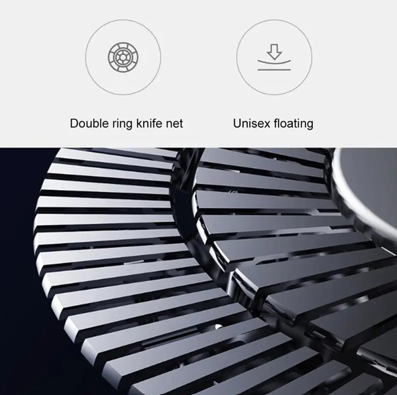 Electric Shaver, Xiaomi Mijia S100 Razor with Dual Floating Shaving