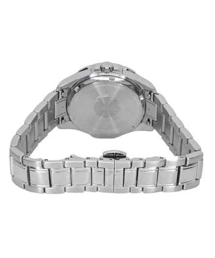 Bulova Marine Star Diamond Accents Stainless Steel Blue Mother Of Pearl Dial Quartz 96P248 100 Women's Watch