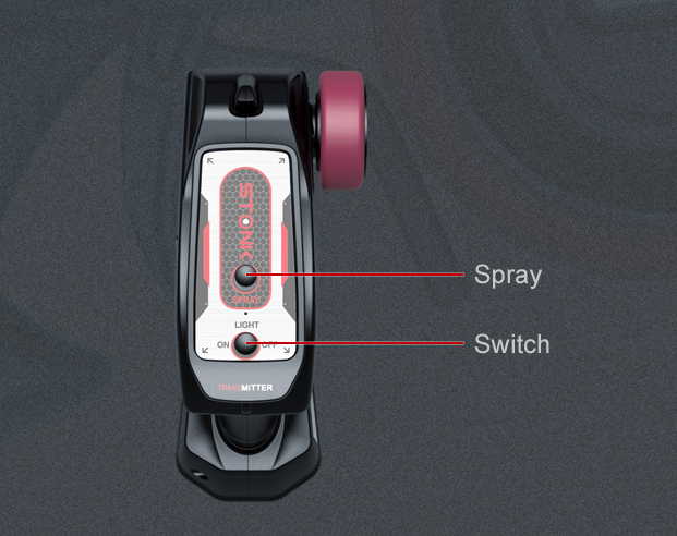 2.4G High Speed Alloy Spray Drift Tank Car Children's Toy