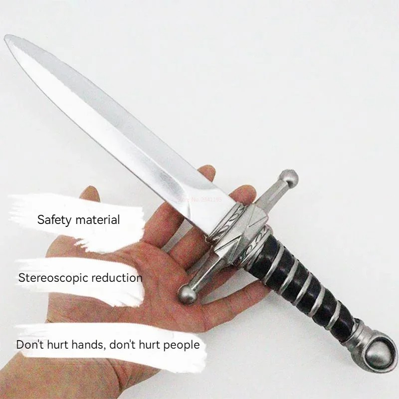 Simulation Dagger 38cm PU Children Sword Weapon
