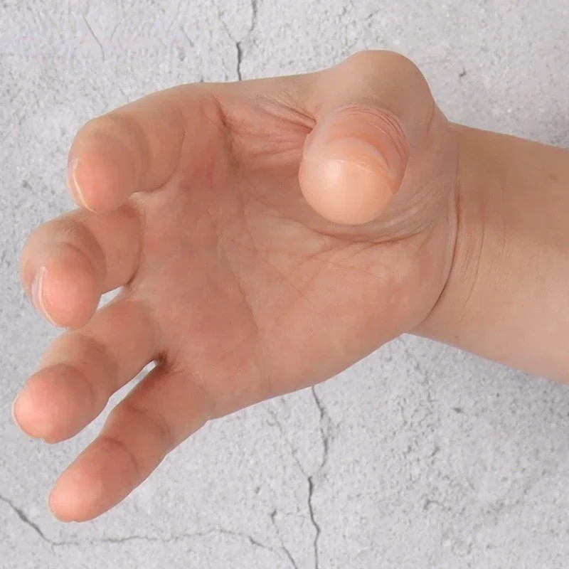 2 Pcs/Set Magic Thumbs Light Toys for Adults  Magic Trick Props, Blue LED Flashing Fingers