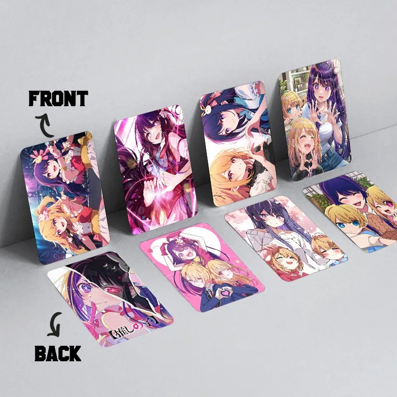 60PCS/Set Anime Oshi No Ko Lomo Cards  HD High Quality Printed Photo Cards for Fans