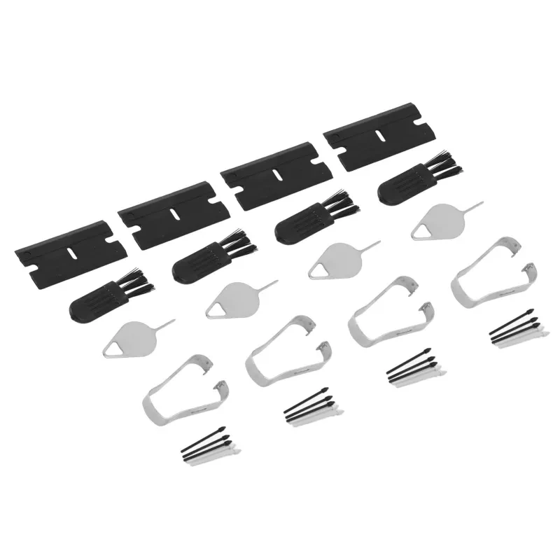 4 Sets Stylus Tips for Galaxy Tab S9 S9+Plus S9 Ultra S9 FE Smoothly Stylus Replacement Tips Black Gray