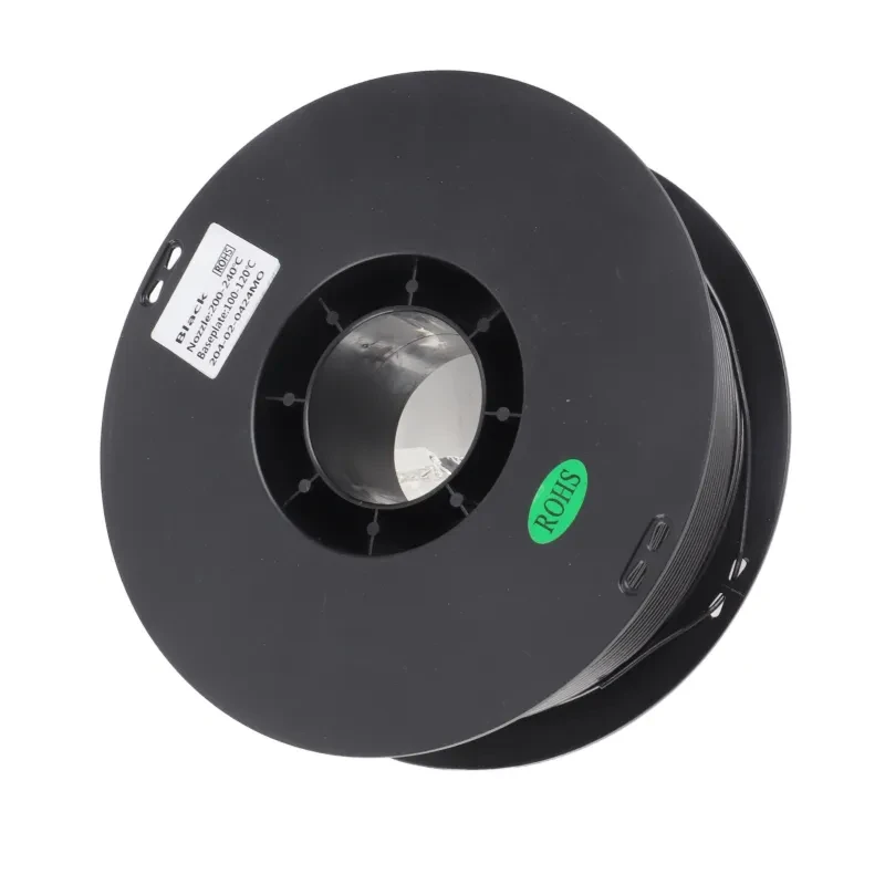 Carbon Fiber PETG Filament 1.75mm Black PETG CF 3D Printing Filament Lightweight High Strength for FDM 3D Printer
