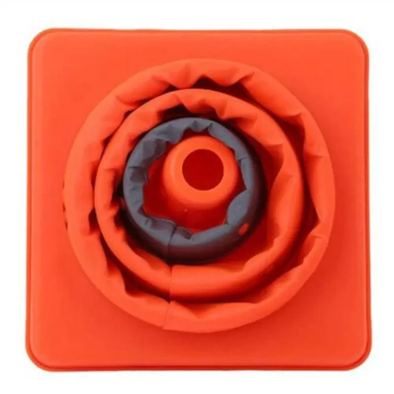 Folding Traffic Road Cone Telescopic Reflective Tape Warning Sign Safety Witches