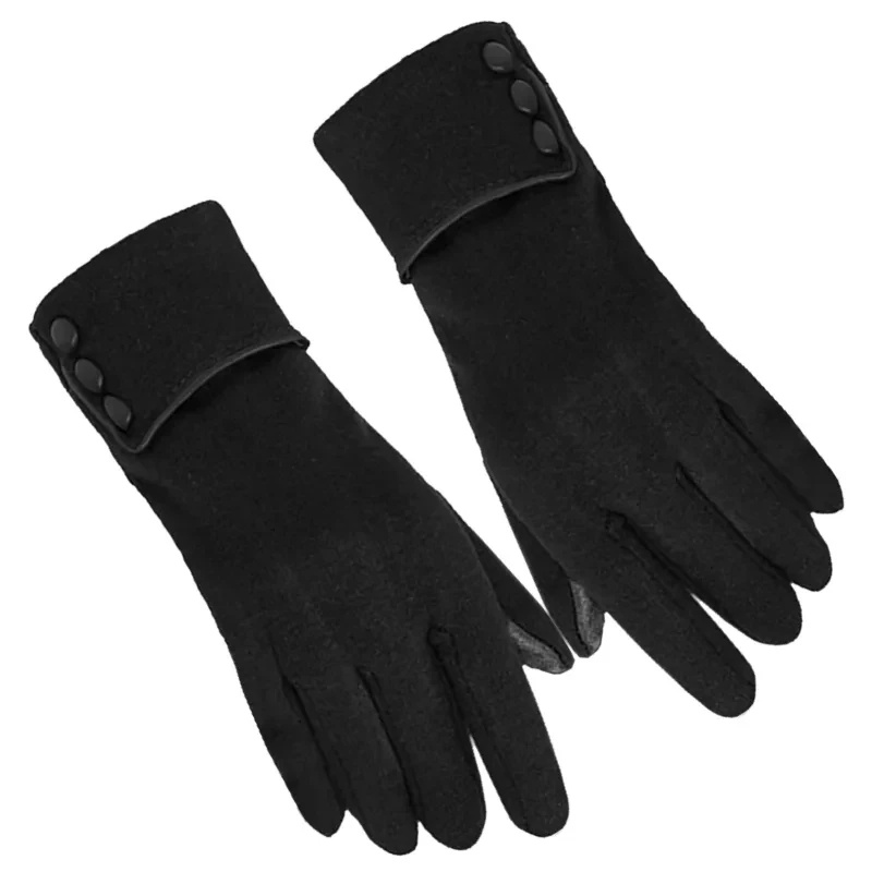 1 Pair of Winter Gloves Thermal Gloves Outdoor Warm Mittens Warm Touch Screen Gloves Full-Finger Mittens Windproof Cold Weather Hand Warmers for Driving Running Cycle Cold Weather Gloves