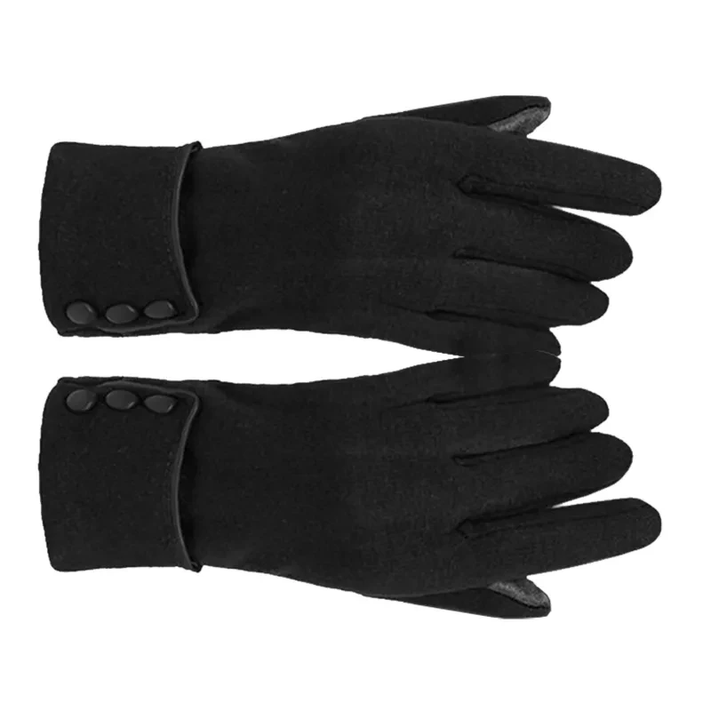 1 Pair of Winter Gloves Thermal Gloves Outdoor Warm Mittens Warm Touch Screen Gloves Full-Finger Mittens Windproof Cold Weather Hand Warmers for Driving Running Cycle Cold Weather Gloves