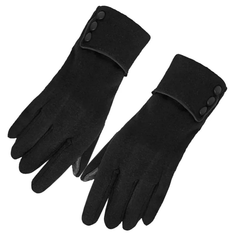 1 Pair of Winter Gloves Thermal Gloves Outdoor Warm Mittens Warm Touch Screen Gloves Full-Finger Mittens Windproof Cold Weather Hand Warmers for Driving Running Cycle Cold Weather Gloves