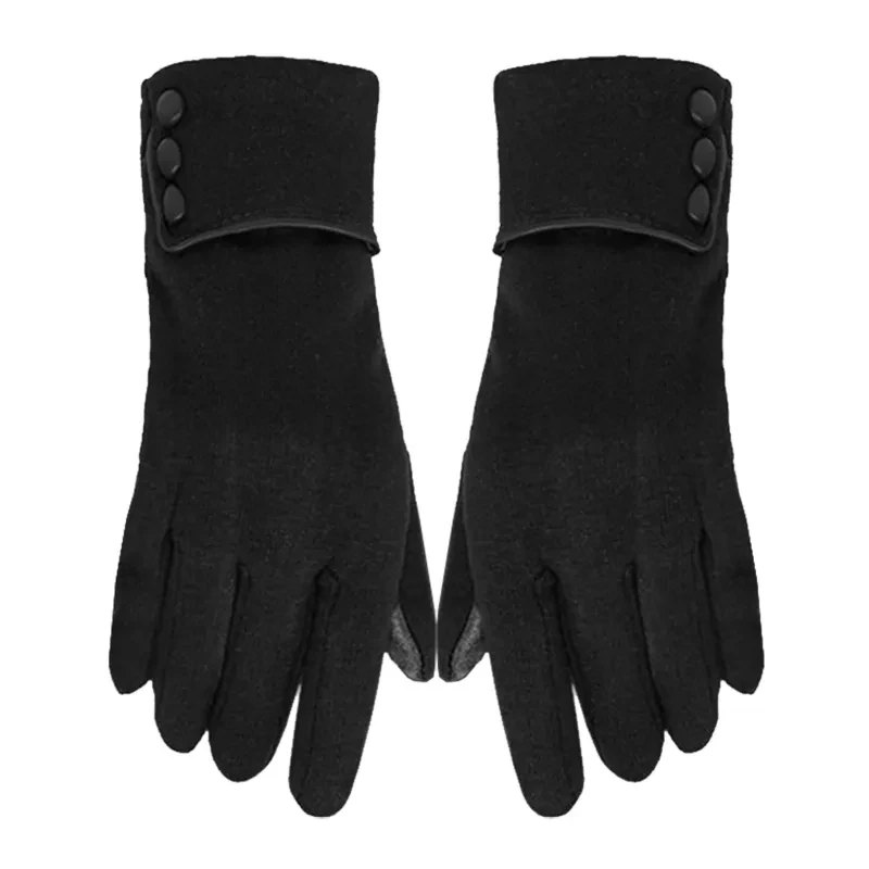 1 Pair of Winter Gloves Thermal Gloves Outdoor Warm Mittens Warm Touch Screen Gloves Full-Finger Mittens Windproof Cold Weather Hand Warmers for Driving Running Cycle Cold Weather Gloves