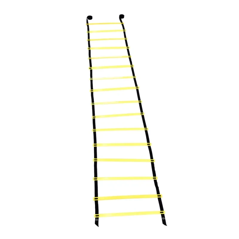 8m Soccer Ball Football Flexibility Speed Training Fitness Jumping Ladder (Yellow)