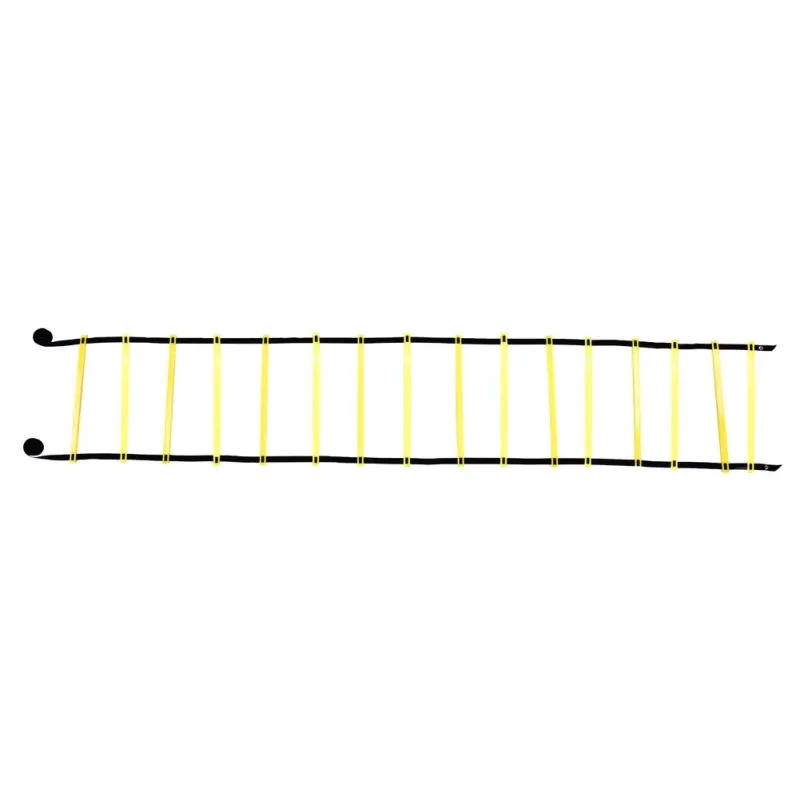 8m Soccer Ball Football Flexibility Speed Training Fitness Jumping Ladder (Yellow)