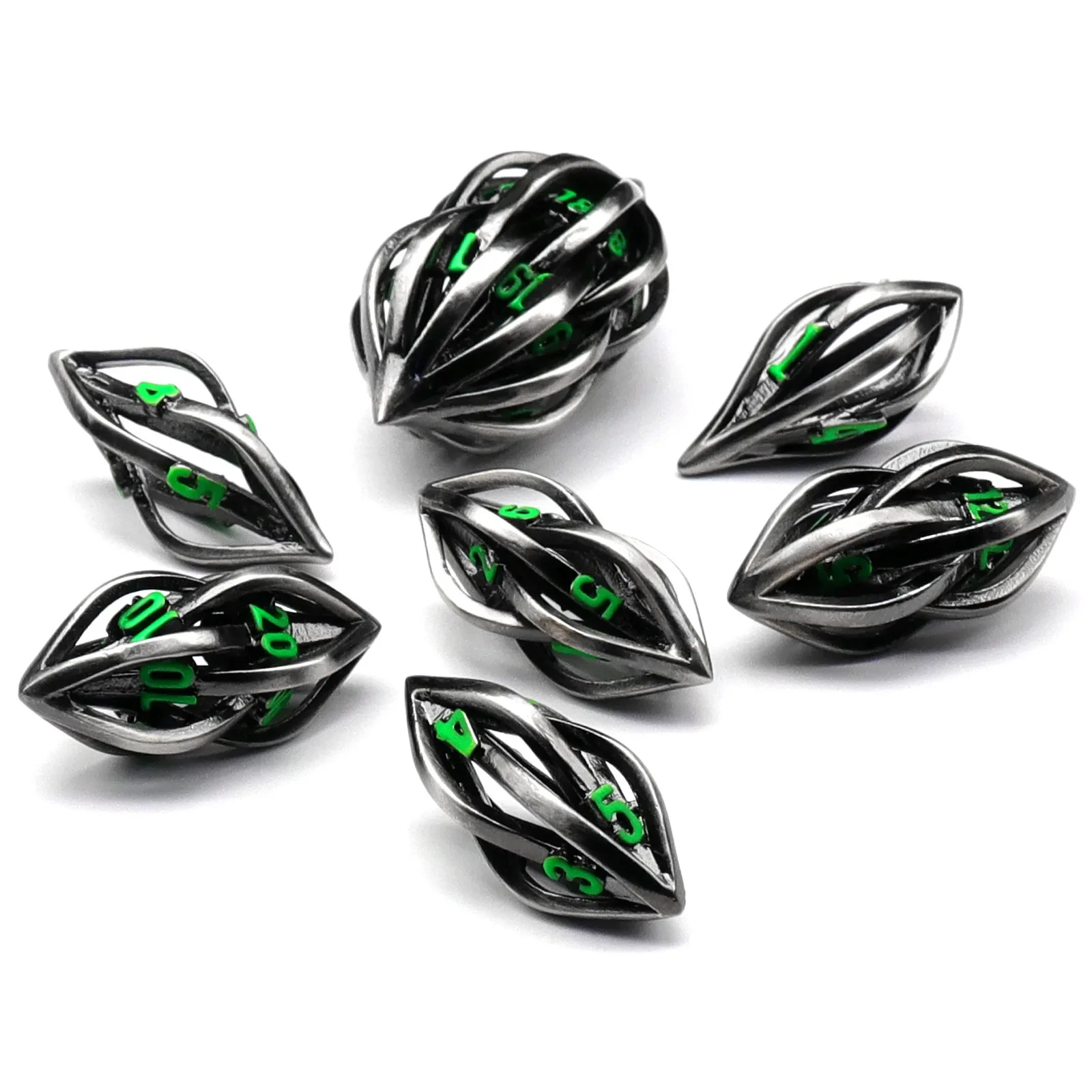 Metal Melon Seed Shape Dice