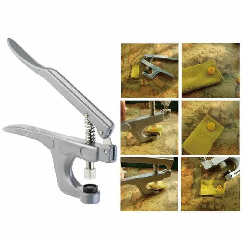 300xPlier Tool For Press Studs Plastic Snap KAM T5 Fastener Button Crafting Kit