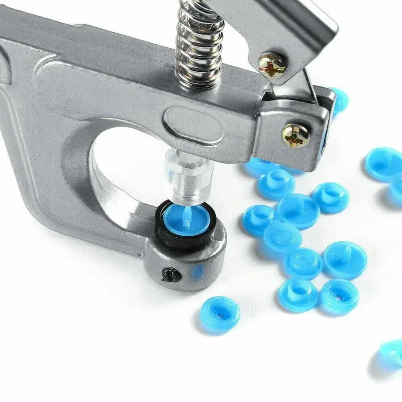 300xPlier Tool For Press Studs Plastic Snap KAM T5 Fastener Button Crafting Kit