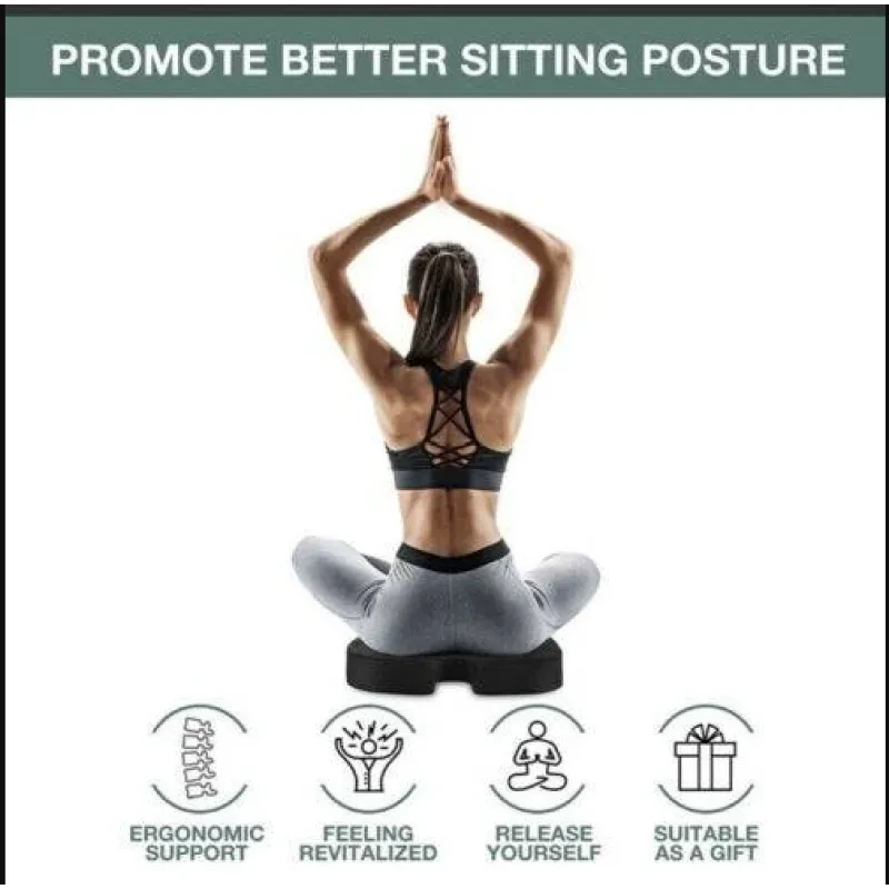 Coccyx Seat Cushion Ergonomic Posture Car AU Relieve Sciatica Back Tailbone Pain
